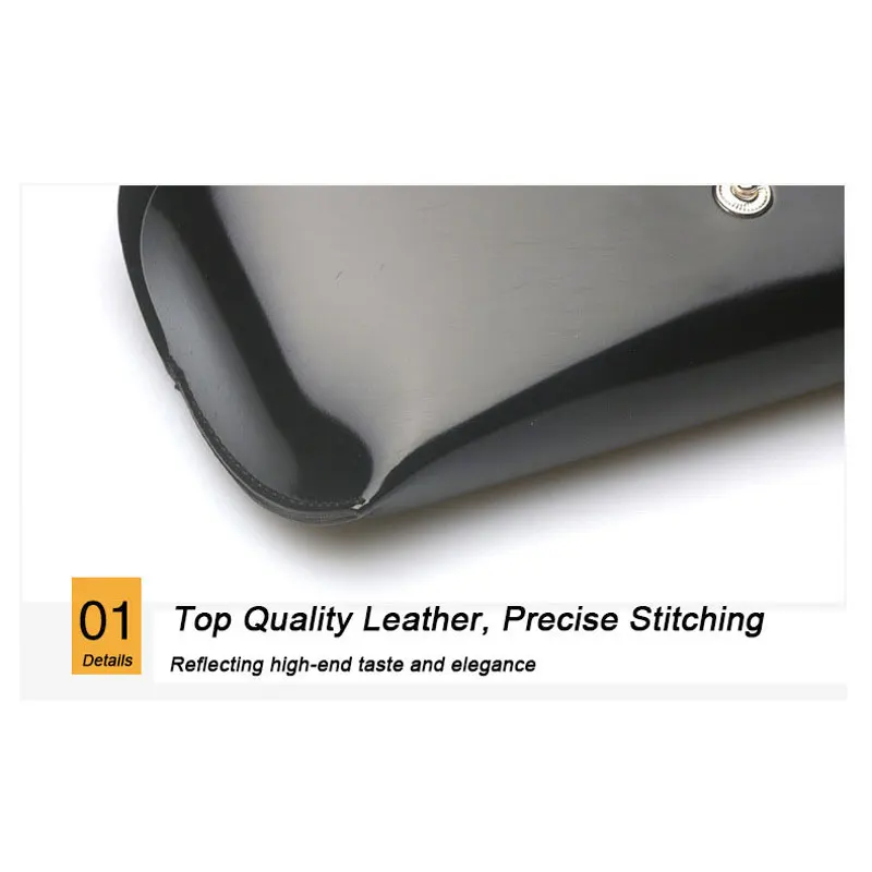 Кожаный Чехол для очков солнцезащитных Жесткий футляр женщин и мужчин контейнер