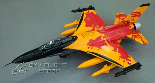 Skyflight Hobby F16 F 16 70 мм EDF rc самолет|Радиоуправляемые самолеты| |