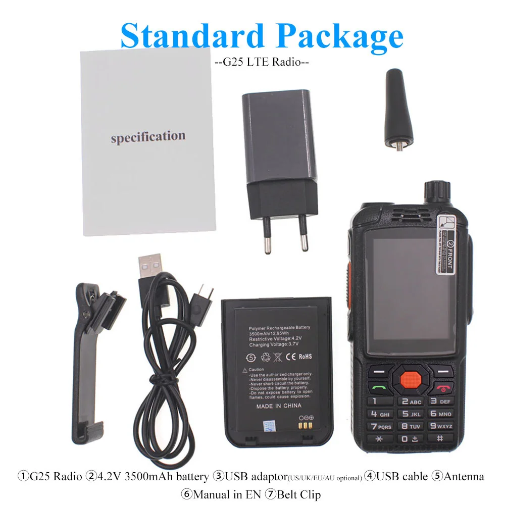 4G LTE Android Walkie Talkie F25 Poc network Phone Radio прочное переговорное устройство смартфон Zello REAL PTT