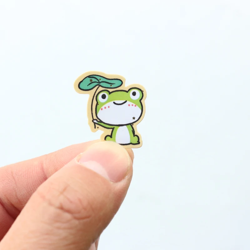 Domikee Японский милый кавайный золотой фольги мультфильм школьные наклейки для