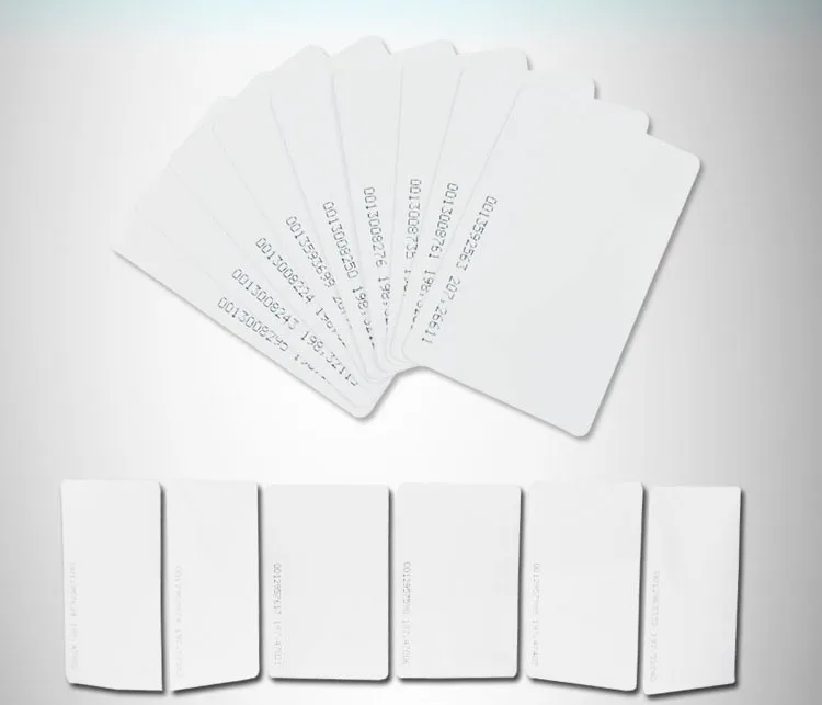 5YOA 100 шт. EM4100 125 кГц ID брелок RFID бирки llaveros llavero Porta Chave карта стикер маркер кольцо