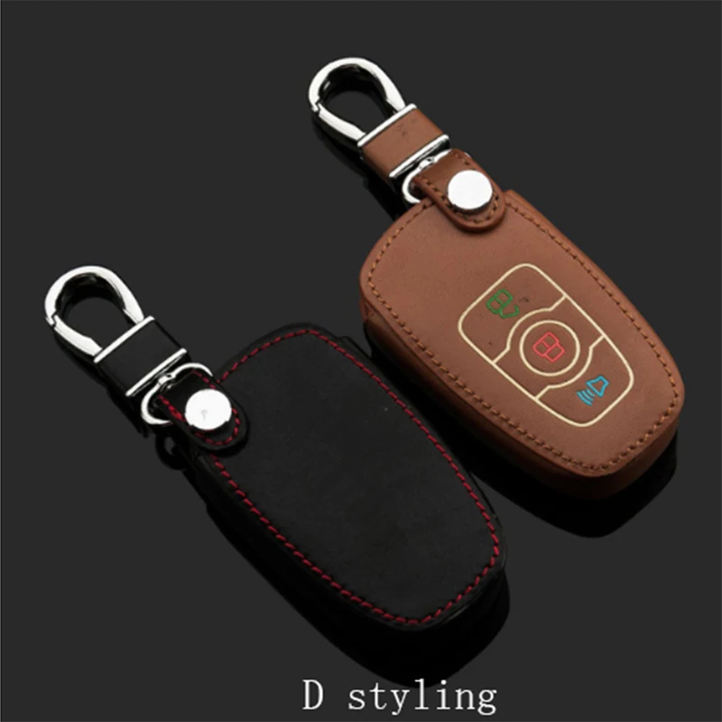 Светящийся кожаный чехол ZAD для автомобильного ключа Great wall C30 C20R C50 M2 M4 hover H1 H2 H3 H5 H6