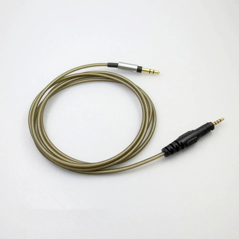 Обновленный посеребренный HIFI кабель для аудио Technica ATH-M50x ATH-M40x DJ hd518 hd558 hd598