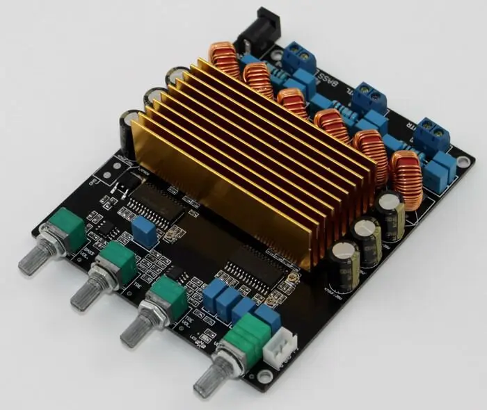 Плата цифрового усилителя DC32V 6A STA508 2 1 каналов (160 Вт + 80 Вт) beyond TPA3116 оригинал TC2000