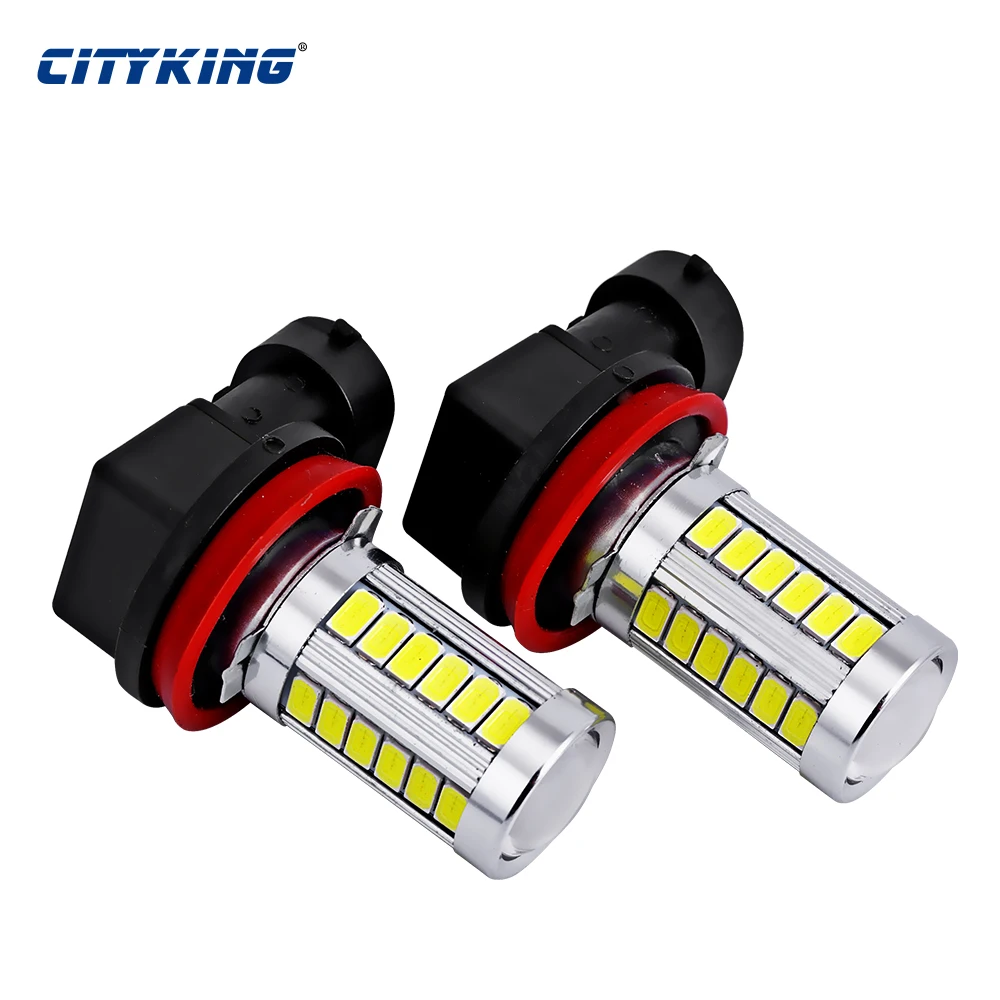 

1 X H11 Светодиодная лампа 30 Вт Высокая мощность ультра яркий 5730 5630 33smd светодиод H11 h7 1156 светодиодный автомобильный противотуманный фсветильн...