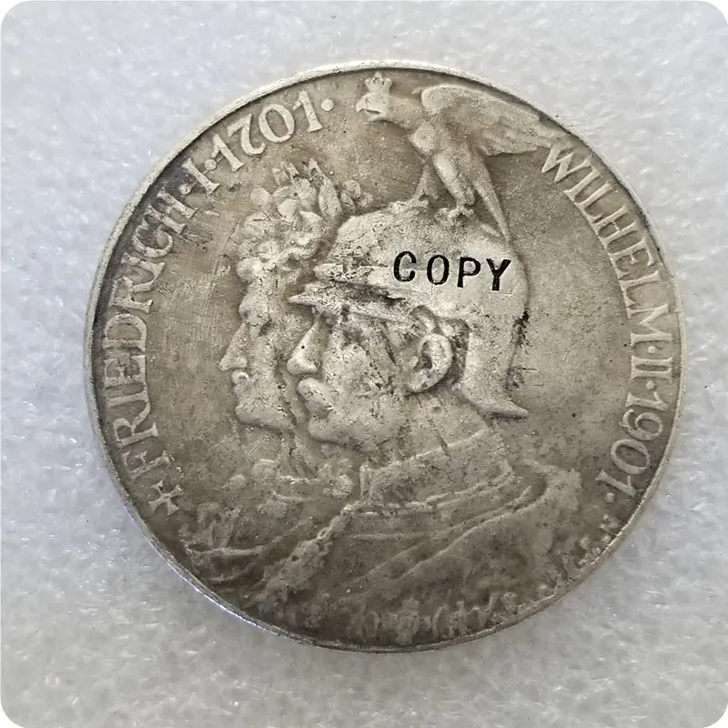 1901 Germany Coin COPY commemorative coins-replica coins medal collectibles | Дом и сад