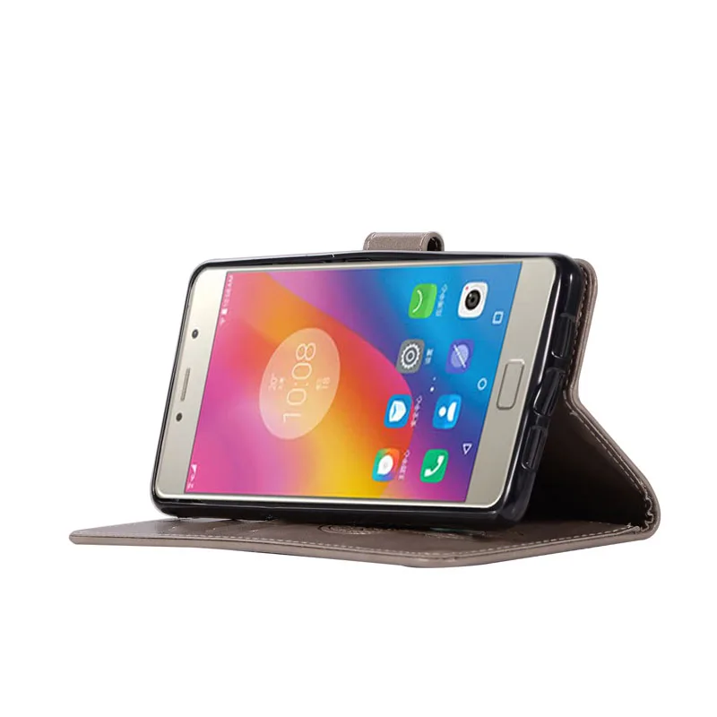 Кожаный чехол-бумажник для lenovo Vibe P2 P1 P1M, чехол для lenovo K4 K5 K6 K8 Note, чехол-книжка с милой совой, чехол для lenovo A6010 A7010 A7020