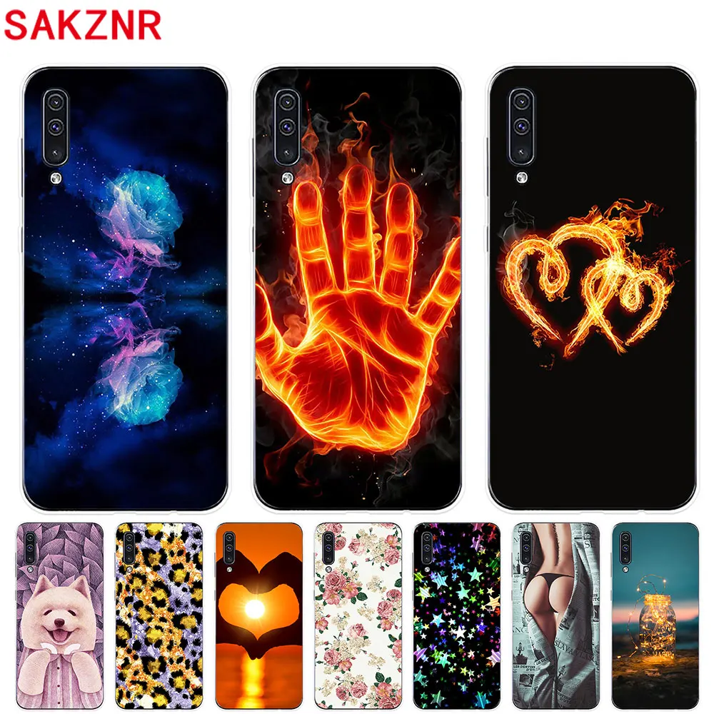 Case for Samsung Galaxy A50 Cover Silicone Soft Shell Couqe |