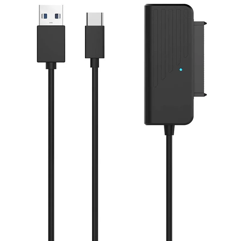 

Переходник для жесткого диска 3,0 дюйма, SATA на USB 2,5 Тип c