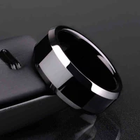 stainless steel mens ring three color round ring mens party fashion decoration charm simple mens delicate accessories
