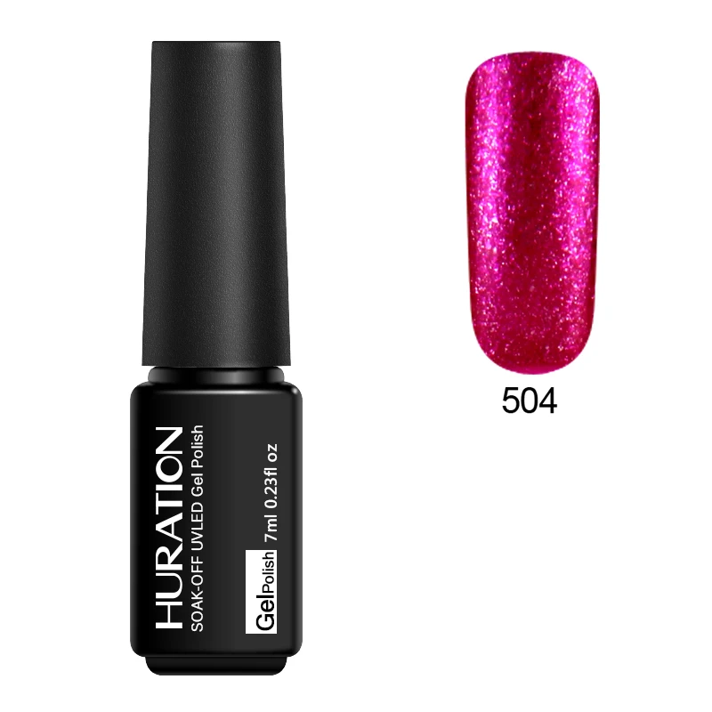 Huration Platinum Nail Gel Polish Lacquer Lak Semi Permanent Lucky 12 Colors UV LED Lamp Flash Varnish | Красота и здоровье