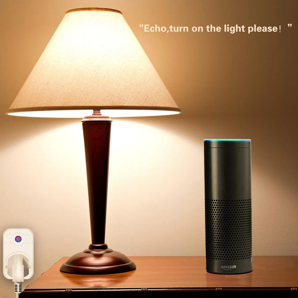 Smart Alexa outlet LEMAIKJ Wi Fi умная розетка Amazon (эхо и эхо в горошек) IFTTT функция смартфон
