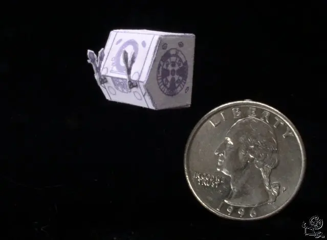 1:48 3D Бумага модель 2001 пространство роуминг фон для детских фото в стиле