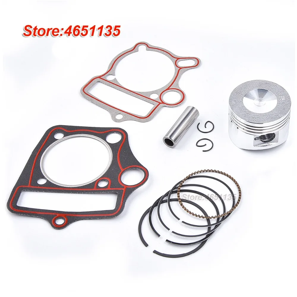 Kazuma Taotao Sunl Coolster Roketa BMS SSR 110cc 125cc Piston Rings Gasket Set 52.4mm Bore |