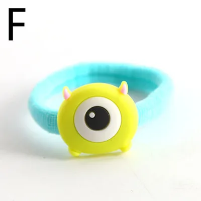 1 шт. новые рисунки из мультфильма ПВХ ЦУМ Микки и Минни Маус Джек нарисованной длинноволосой девочкой, аксессуары для волос, резинки Головные уборы подарки для детей Дети нейлоновые ленты для волос - Цвет: Серый