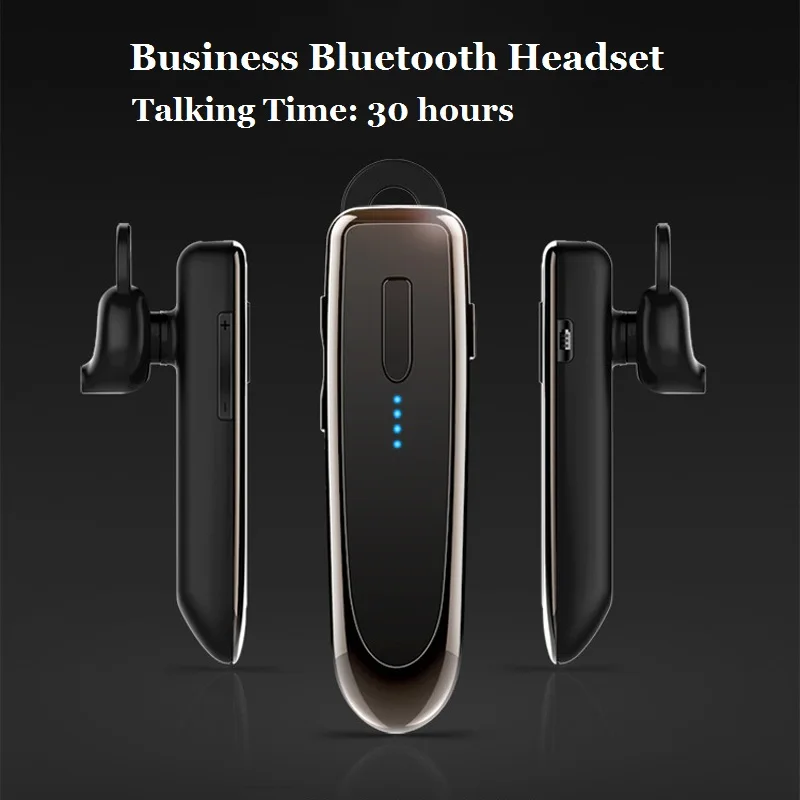 Бизнес Bluetooth наушники мини беспроводная гарнитура с микрофоном большая батарея