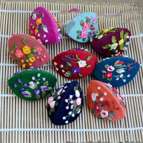 Оптовая продажа шелковая шкатулка для ювелирных изделий в китайском винтажном