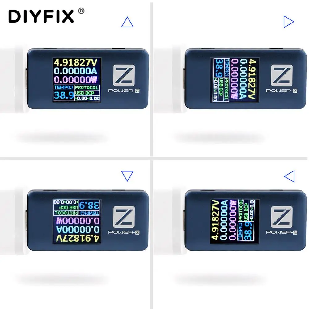 Супер тестер Power Z FL001 Type c PD QC 3 0 2 Пульсация тока напряжения двойной измеритель C