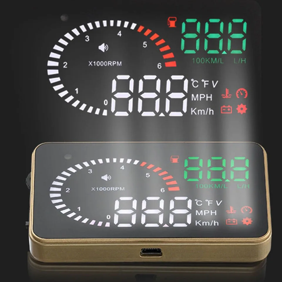 Автомобильный проектор OBD2 скорости лобового стекла X6 новый автомобильный