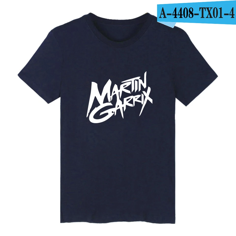 navy blue LUCKYFRIDAYF Забавные футболки DJ Martin Garrix с принтом Модные мужские женские футболки Повседневная футболка с коротким рукавом унисекс футболка Топ - Цвет: navy blue
