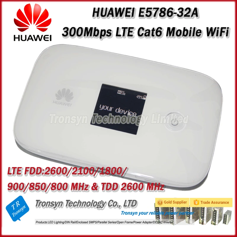 Лидер продаж оригинальный беспроводной маршрутизатор HUAWEI E5786 300 Мбит/с 4G со