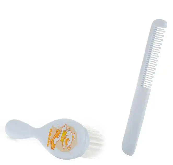 Белый детский гребень и щетка (гребень фетальный мох) 2 - Цена: 379,78 руб.