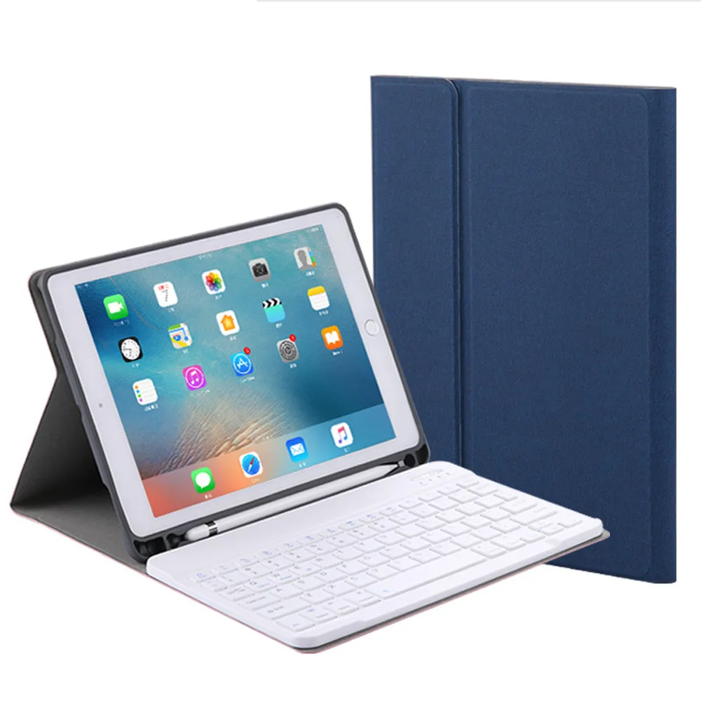 Съемный беспроводной Bluetooth клавиатура для iPad Pro 10 5 дюймов Стенд чехол умный