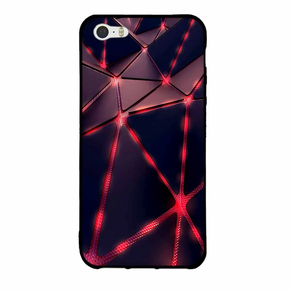 Чехол для iphone SE с мультяшным рисунком силиконовый чехол из ТПУ Apple iPhone 5 5s 5G 4 0