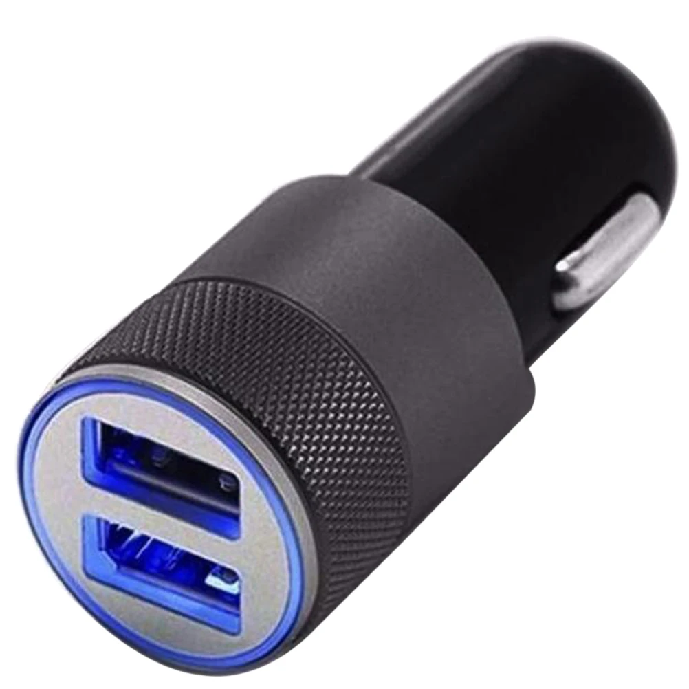 2.1A 1A алюминиевый сплав 2 usb порта универсальная интеллектуальная зарядка двойной