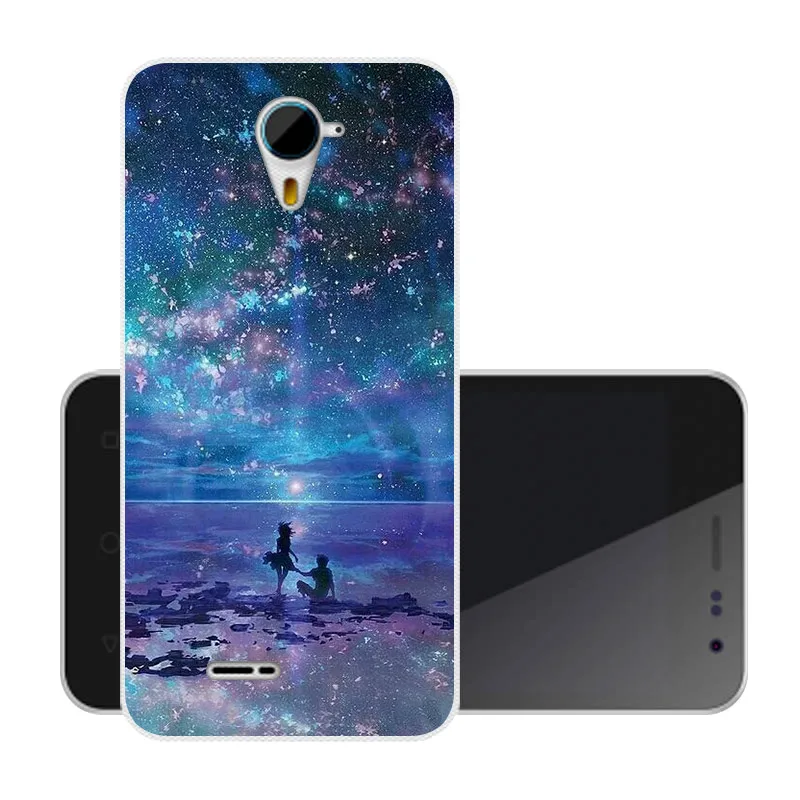Fanatu 4 5 &quotчехол Micromax Canvas Pace 4G Q415 задняя крышка мягкий TPU силиконовый чехол для