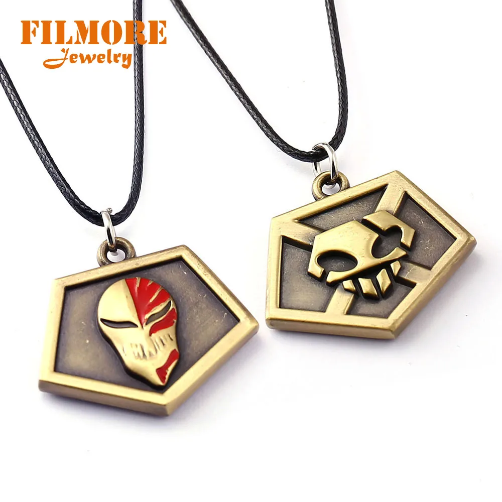 Filmore аниме персонажа Блич Куросаки Ичиго для пропусков подвеска с маской логотип