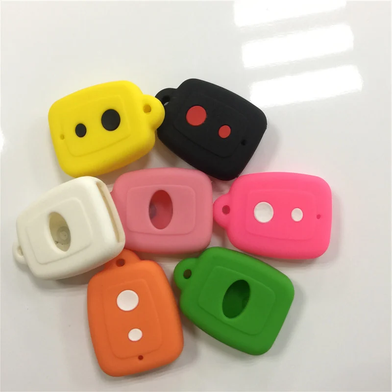 Силиконовый резиновый чехол для автомобильного ключа Perodua Myvi Viva Alza 2 кнопки