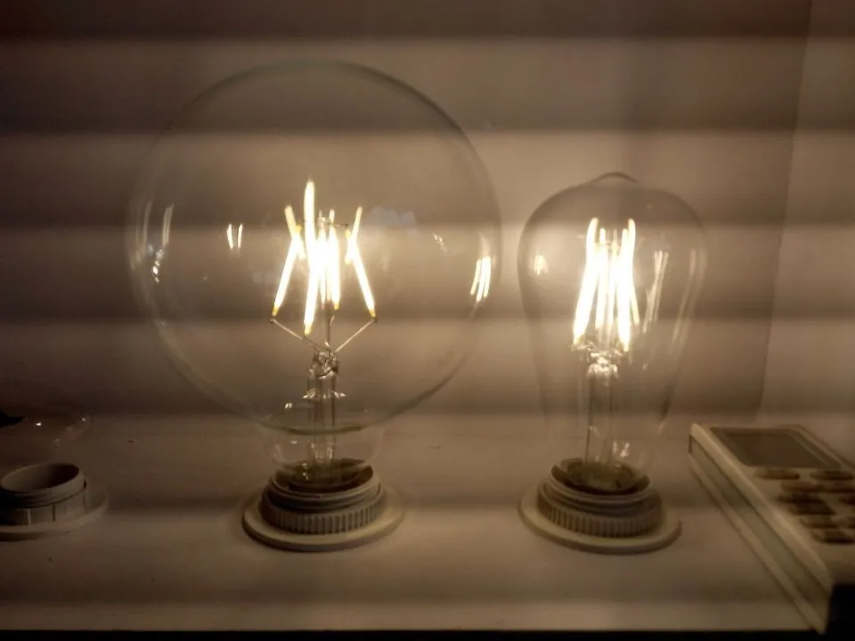 

6PCS/LOT NEWEST Vintage Retro G125 LED 4W E27 Filament light bulb old fasioned warm white edison screw RH LOFT
