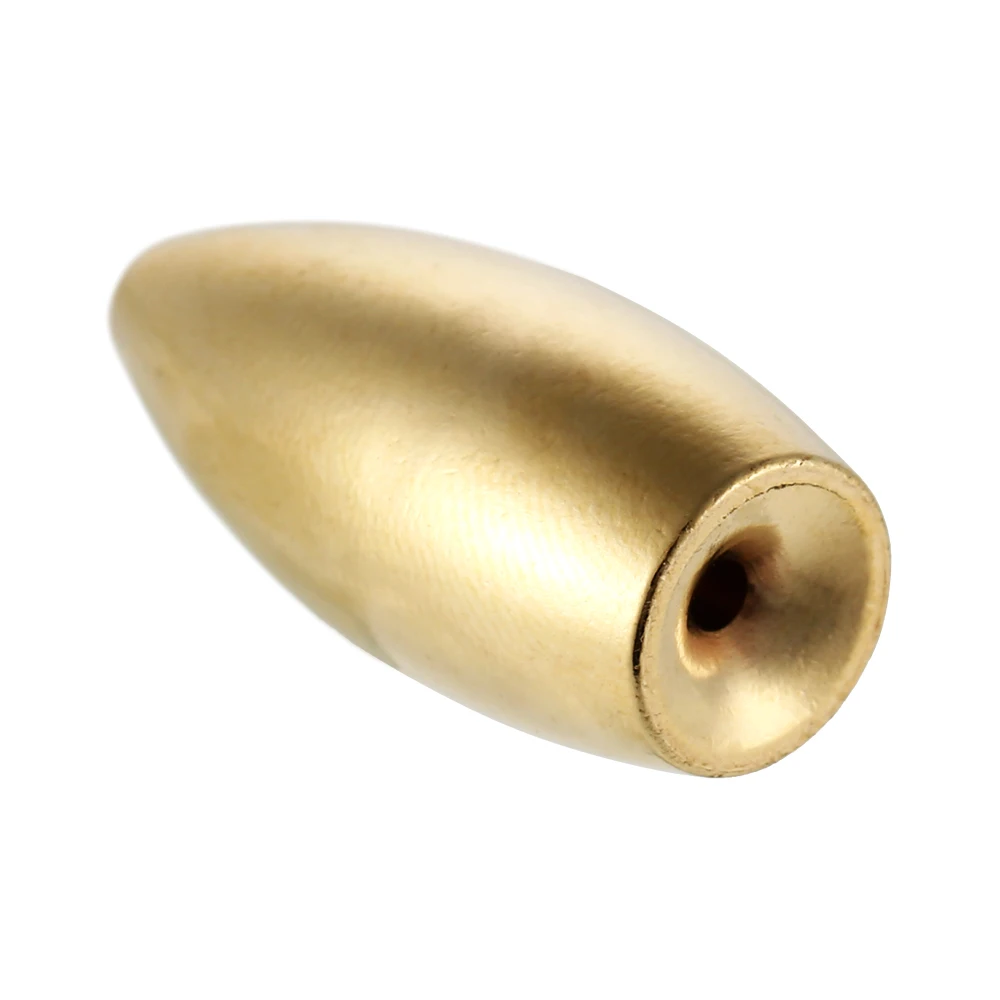 5 шт./лот латунные грузила для быстрое погружение на окуня рыболовные аксессуары