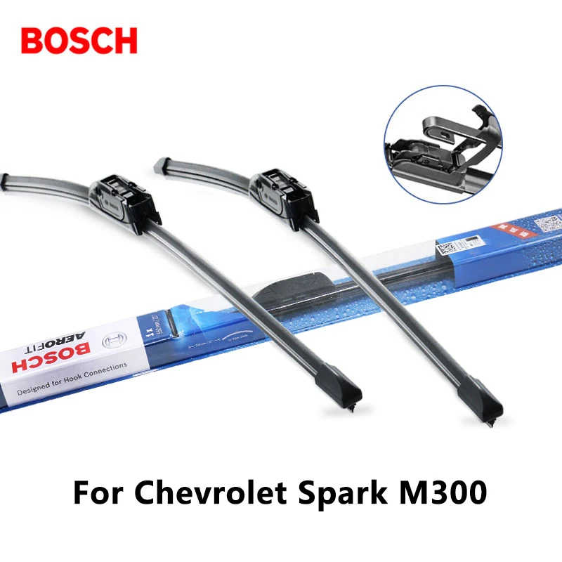 Щетки стеклоочистителя BOSCH для Chevrolet Spark M300 22 и 15 дюймов подходят крючковых
