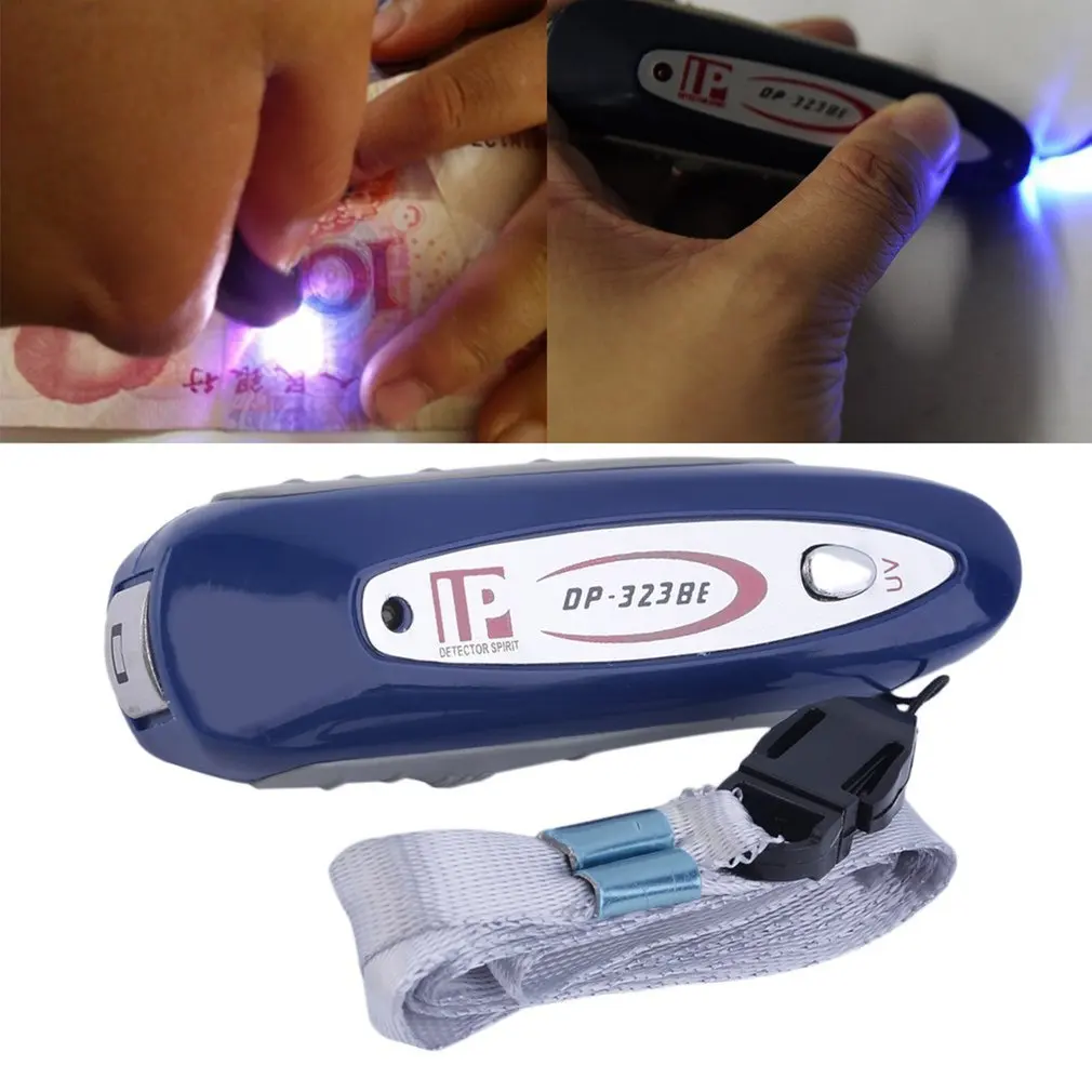 ICOCO Portable Mini Handheld UV LED Torch Flashlight for Money Detector Convenient Violet Light Cash Detection Drop Shipping | Освещение