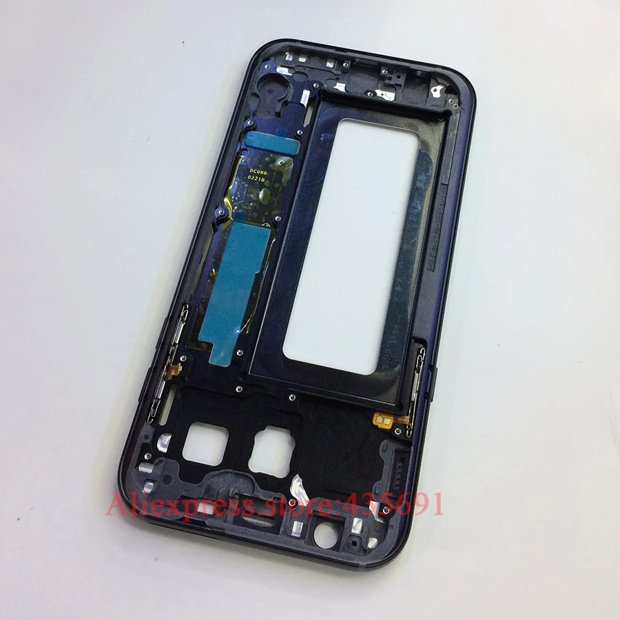 10 шт. Бесплатная доставка DHL корпус средняя рамка металлическая пластина для Samsung