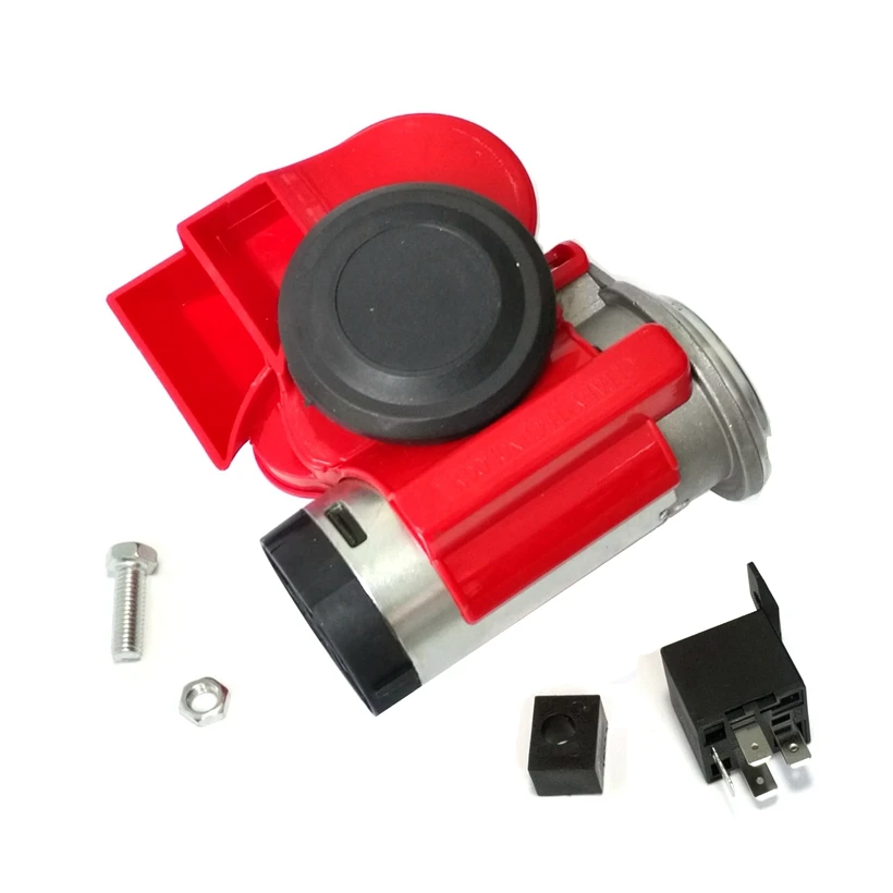 LMoDri 12 в супер громкий рожок улитки компактные рога для мотоцикла автомобиль