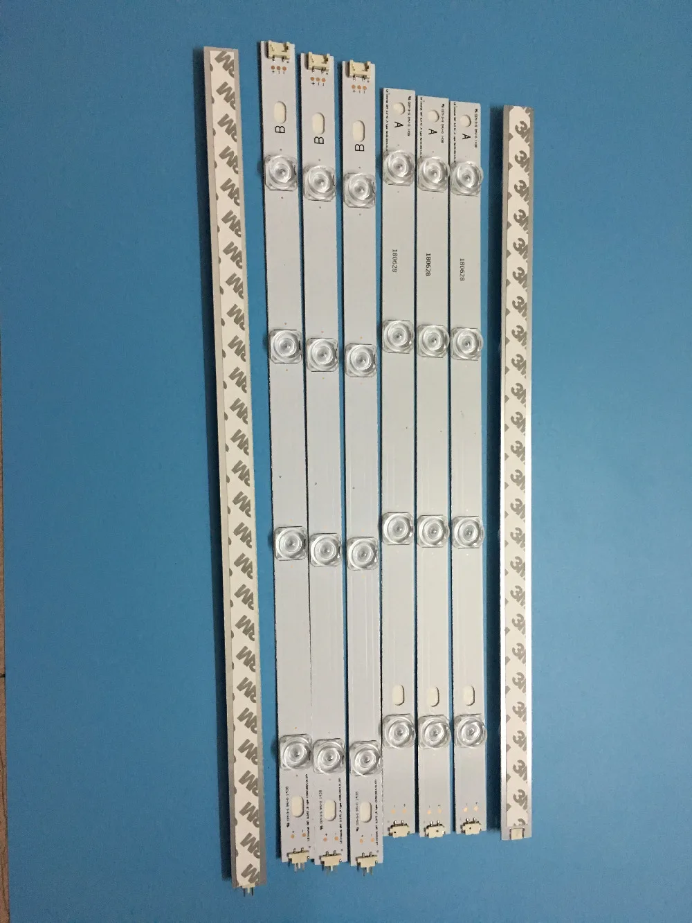Новый комплект из 8 светодиодный ных светодиодных лент для LG LC420DUE 42LF652 42LB5500 INNOTEK DRT