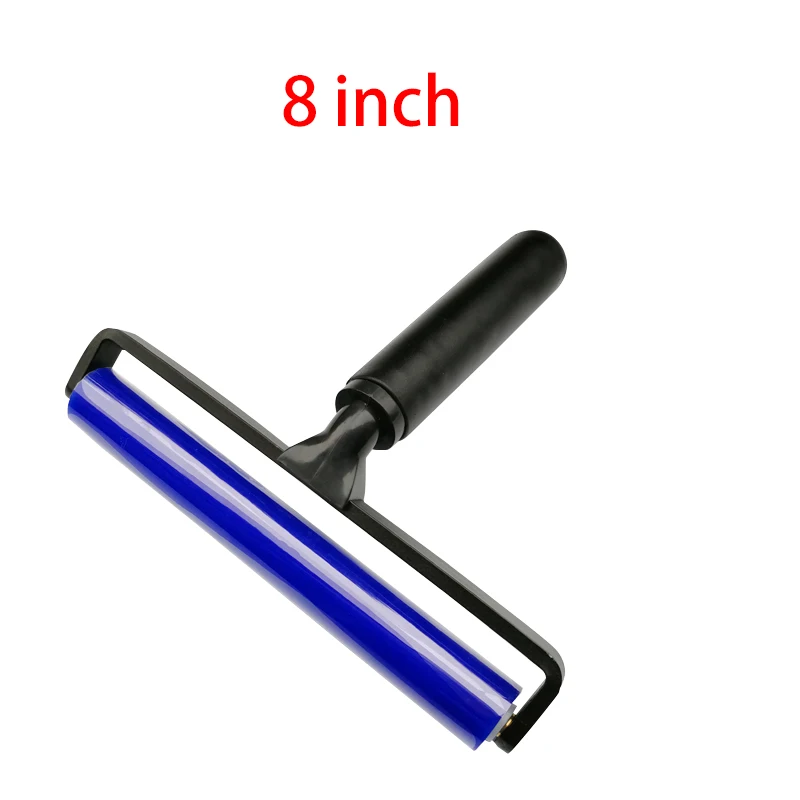 1 шт. липкий силиконовый Полимеризованный ролик для удаления пыли