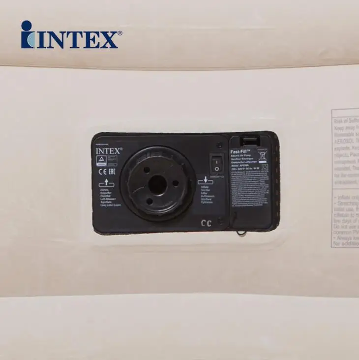 Поставка INTEX новая линия Тяговая структура надувная кровать двойной надувной