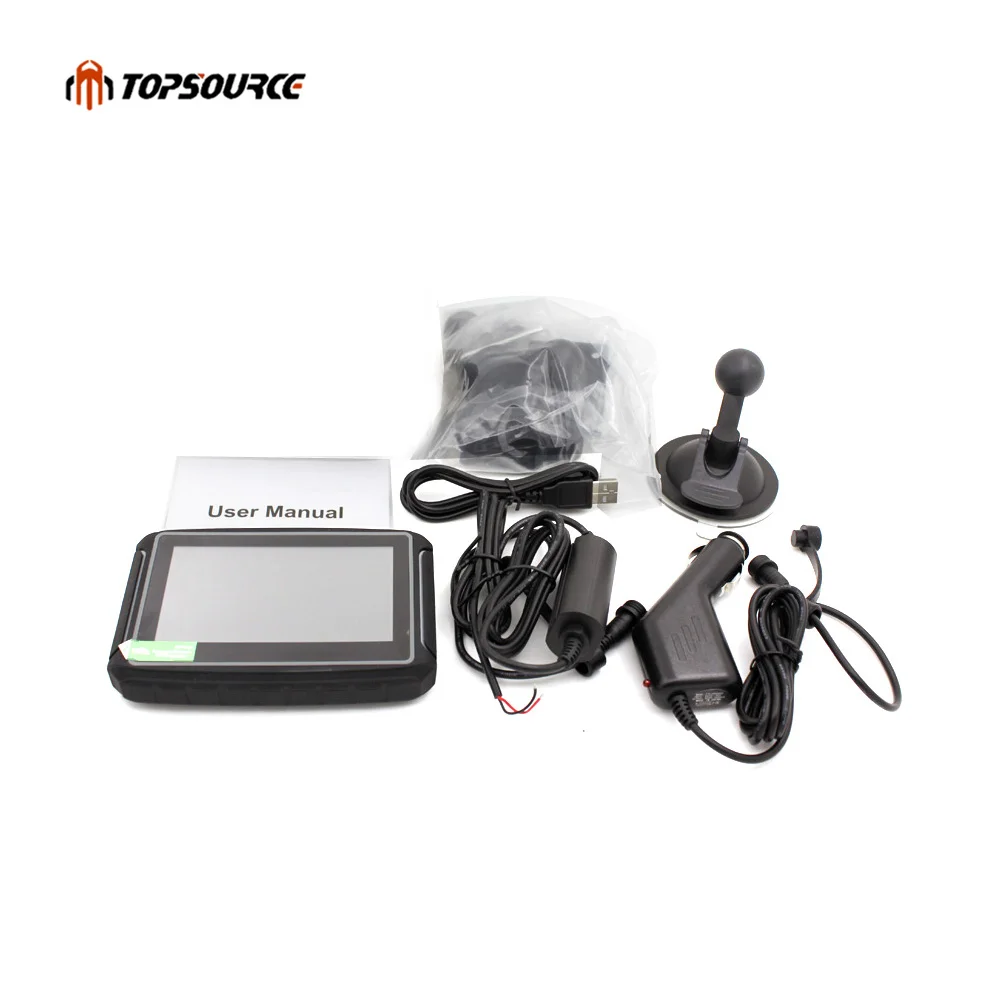 TOPSOURCE автомобильный двигатель навигатор GPS 256 м Оперативная память 8 ГБ