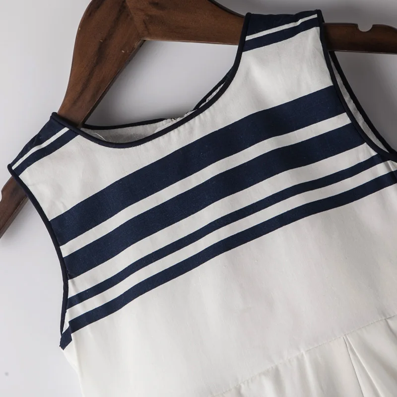 Childdkivy Girls Summer Dress 2019 Little Princess Striped Print Casual Clothes Kids Dresses For | Детская одежда и обувь