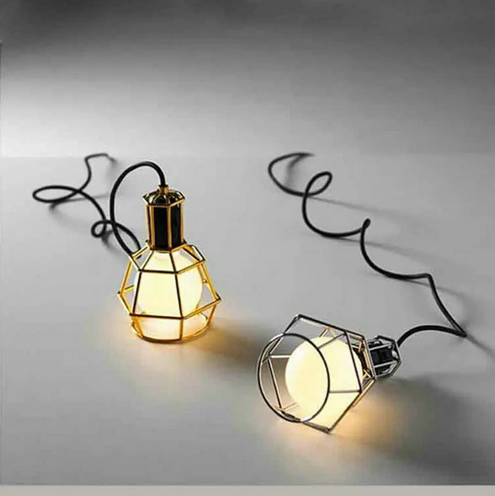 Американский Винтаж лампы Эдисона хромированные держатель столовой маджонг