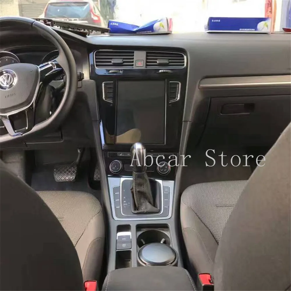 10,4 ''Tesla стиль Android 8,1 автомобильный dvd-плеер gps навигация для Volkswagen GOLF 7 2013- стерео радио авто головные уборы ips PX6