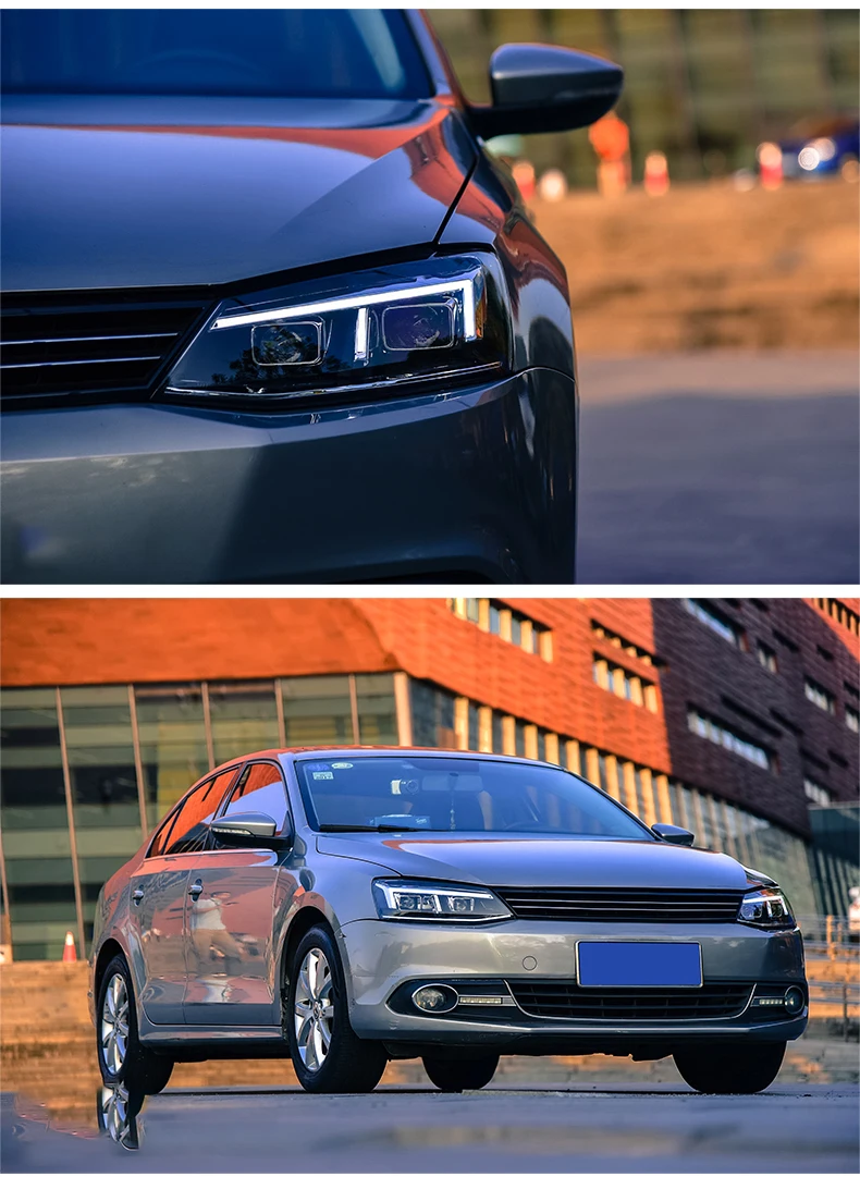 Для Volkswagen New Jetta MK6 Sagitar светодиодный задний фонарь в сборе 2012-2017 год | Автомобили и