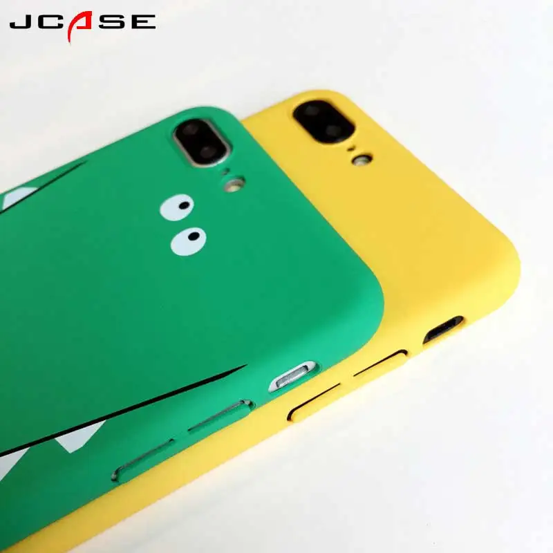 Чехол для Телефона iphone X 6 6s 6plus 7 7Plus с милыми растениями КАКТУСОМ животными