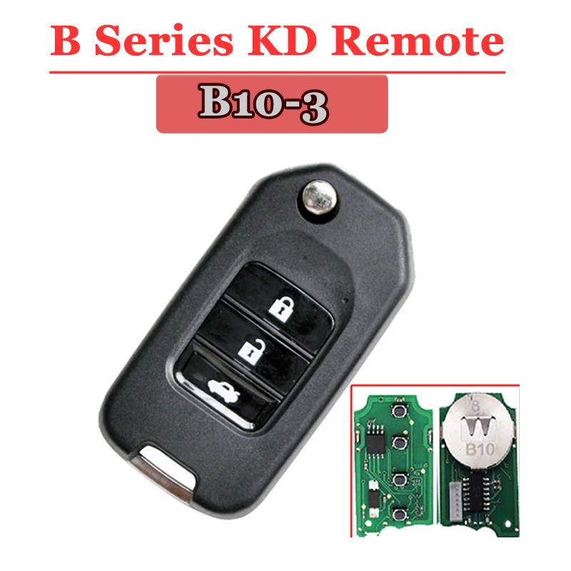 

(5pcs/lot )B Series SKD-B10-03 flip remote key KD900(kd300) Remote Control for KD900 KD-x2 machine