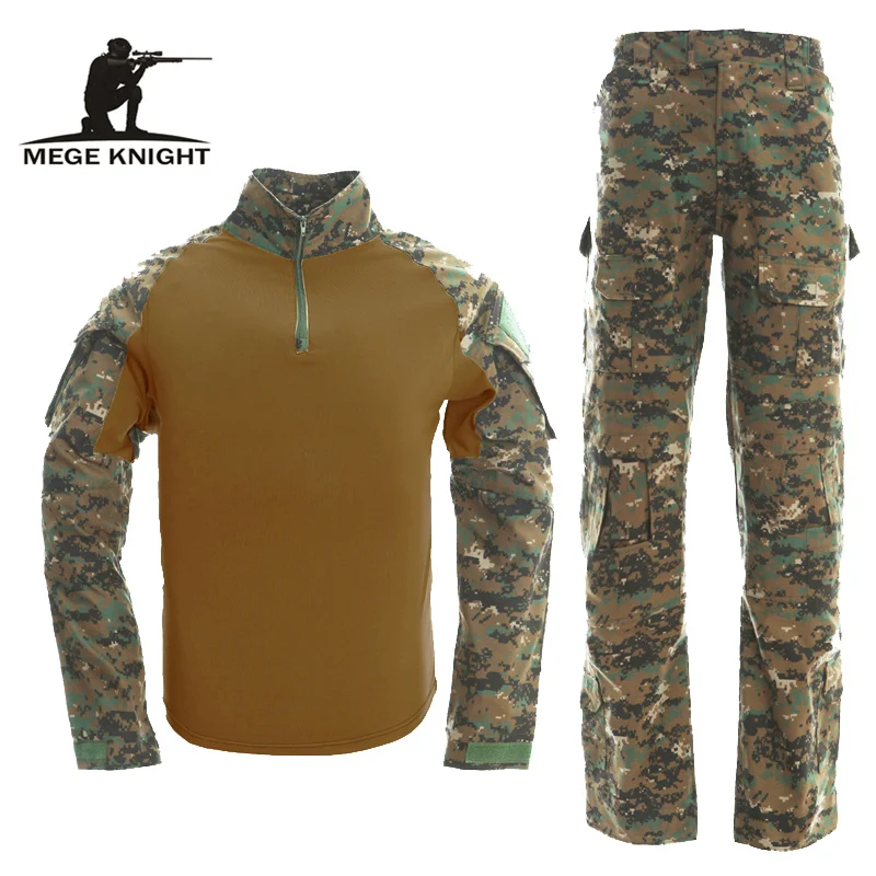 Тактический военная Униформа USMC лягушка II Ranger Inspire Airsoft Пейнтбол боевой форма