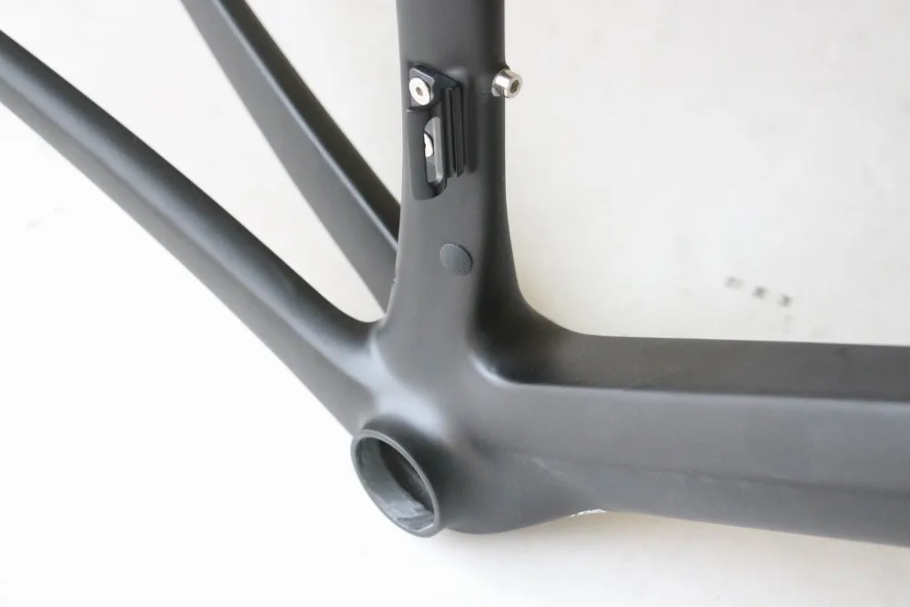 700C углеродное волокно жесткая Аэро рама для гоночного велосипеда вилка стойка